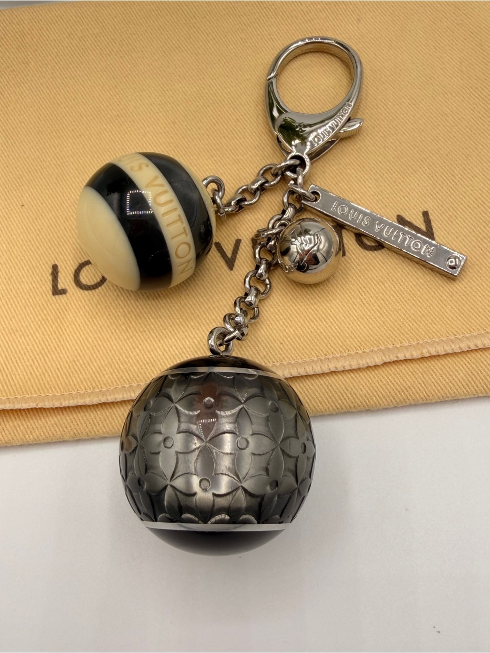Louis Vuitton Mini Lin Croisette Bag Charm - Picture 9 of 9
